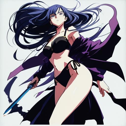 Anime Style Underwear: Cel-Shaded Manga Scan