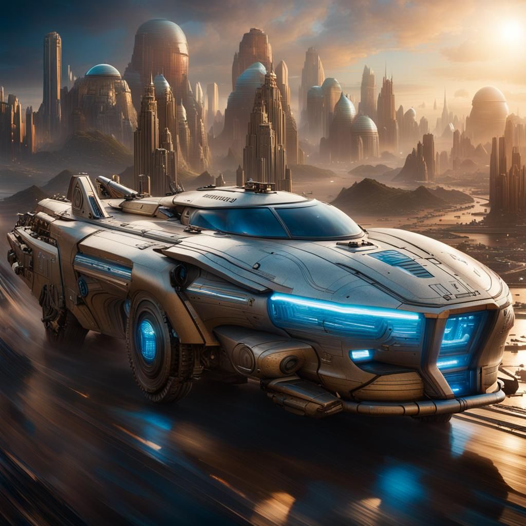 Cinematic Scene from Valerian: Professional Photography