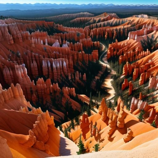 AI Impression of Bryce Canyon