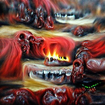 Horrific Hellscape of Flesh and Blood in 8K