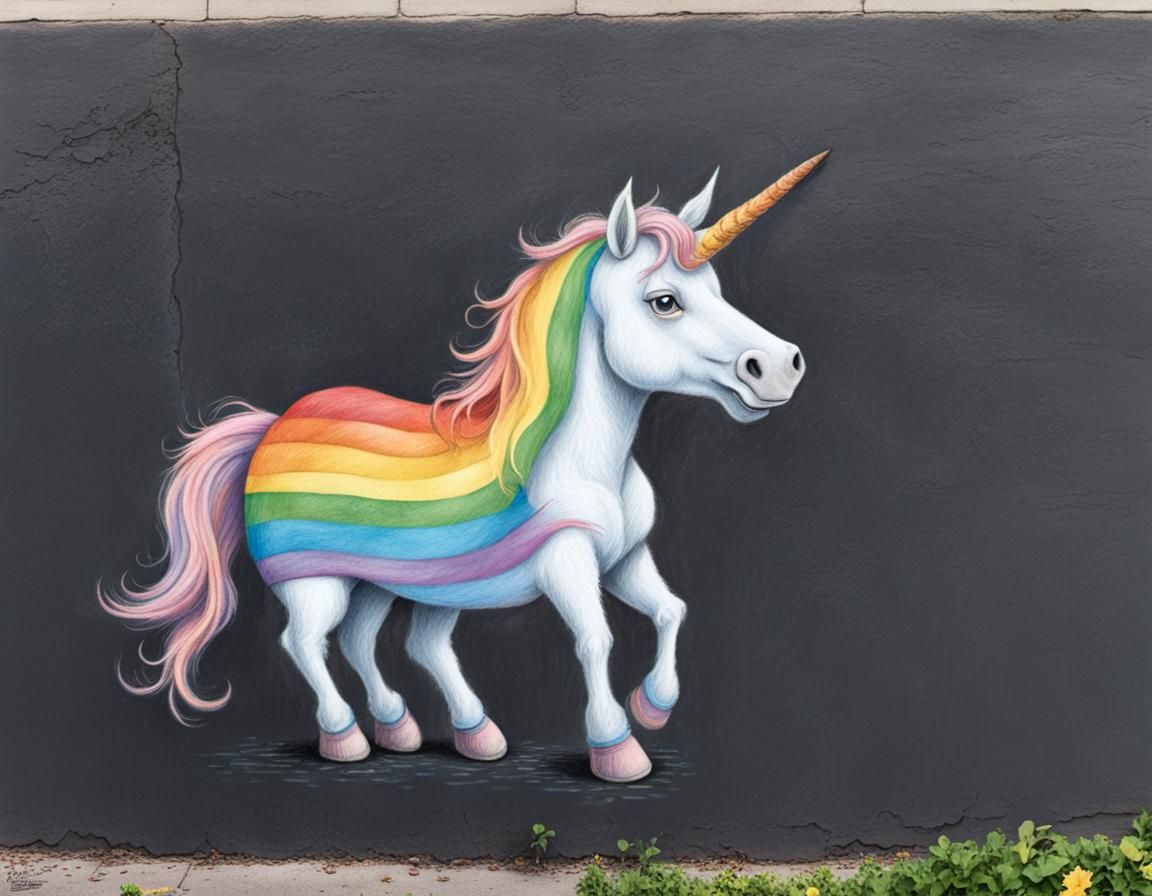 Chalk art