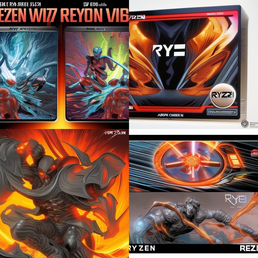 AMD Ryzen: Comic Book Style CPU Comparison