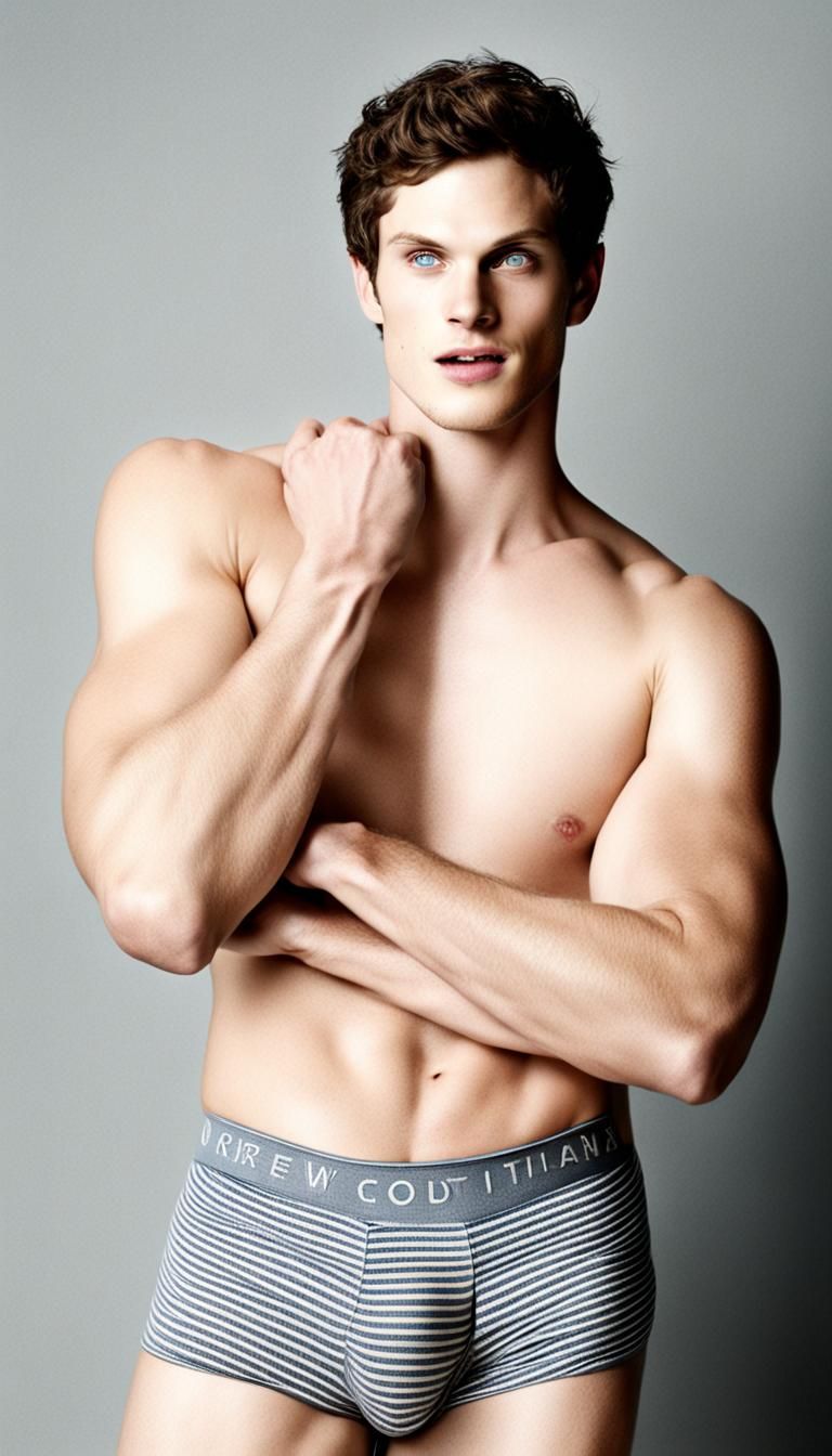 Daniel Sharman Underwear Model Photo