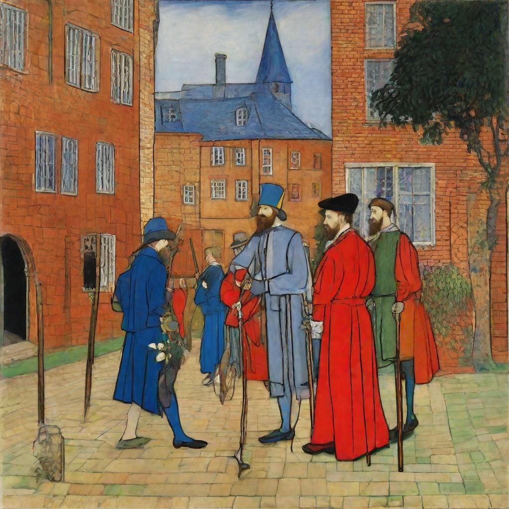 Lancer with Lancet on Penny Lane: Modernist Portrait