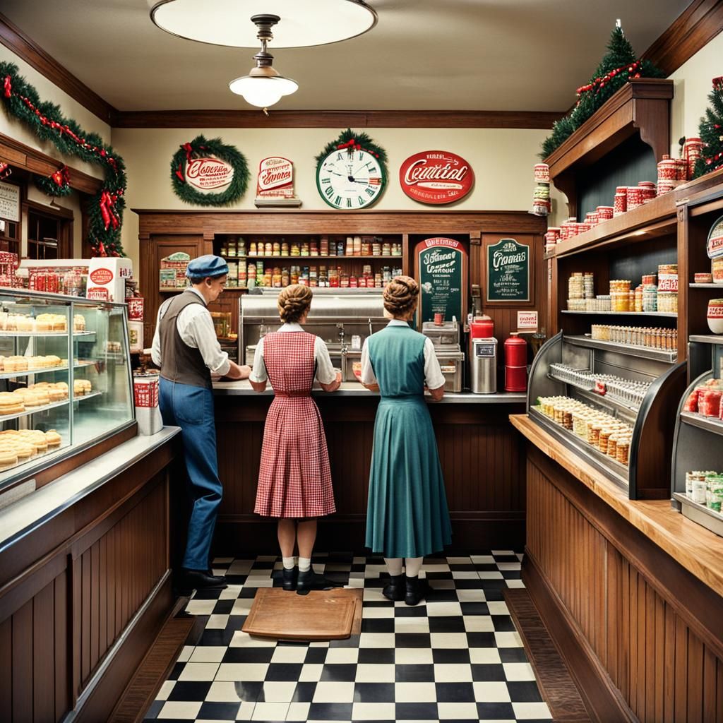 Christmas Nostalgia at the General Store