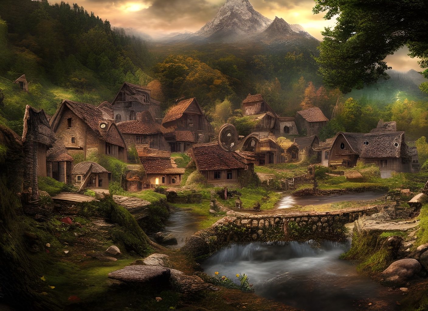 Ancient villages of the world   {Gaul}