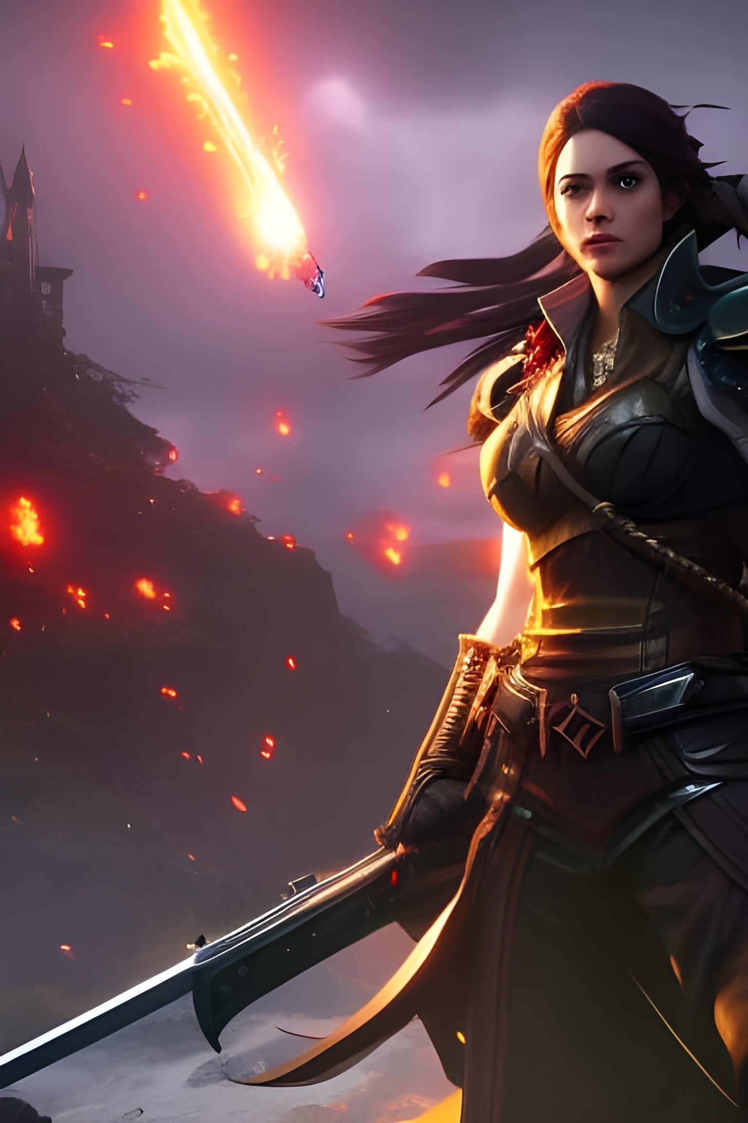 Blackbeard the Pirate in Hyperdetailed Dark Fantasy Art