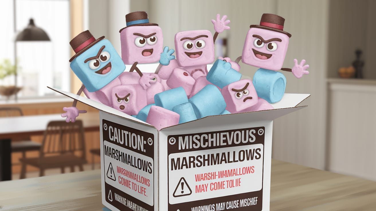 Mischievous Marshmallows Spring to Life
