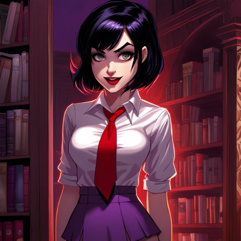 Mavis Dracula as Comic Book Vampire Girl