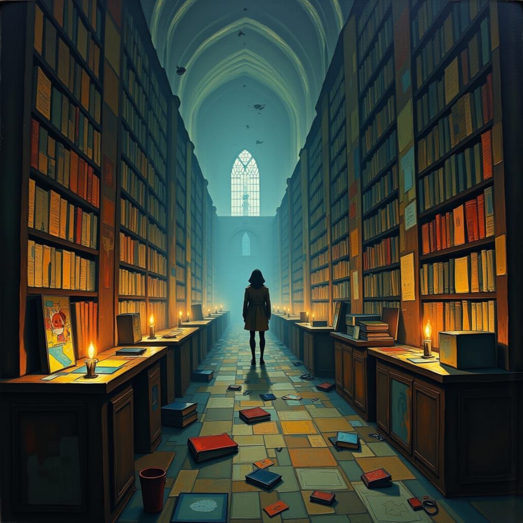 Derelict Cathedral Archive: Library of Unsent Sound