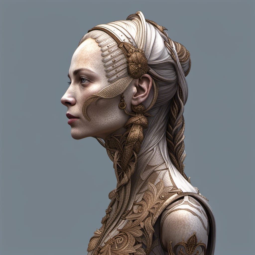 Dramatic Portrait of Bene Gesserit Reverend Mother