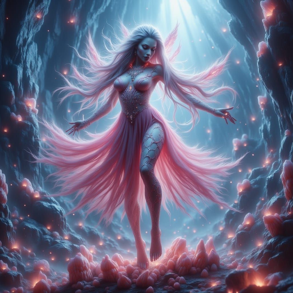 Ominous Fairy Dancing on a Pile of Teeth