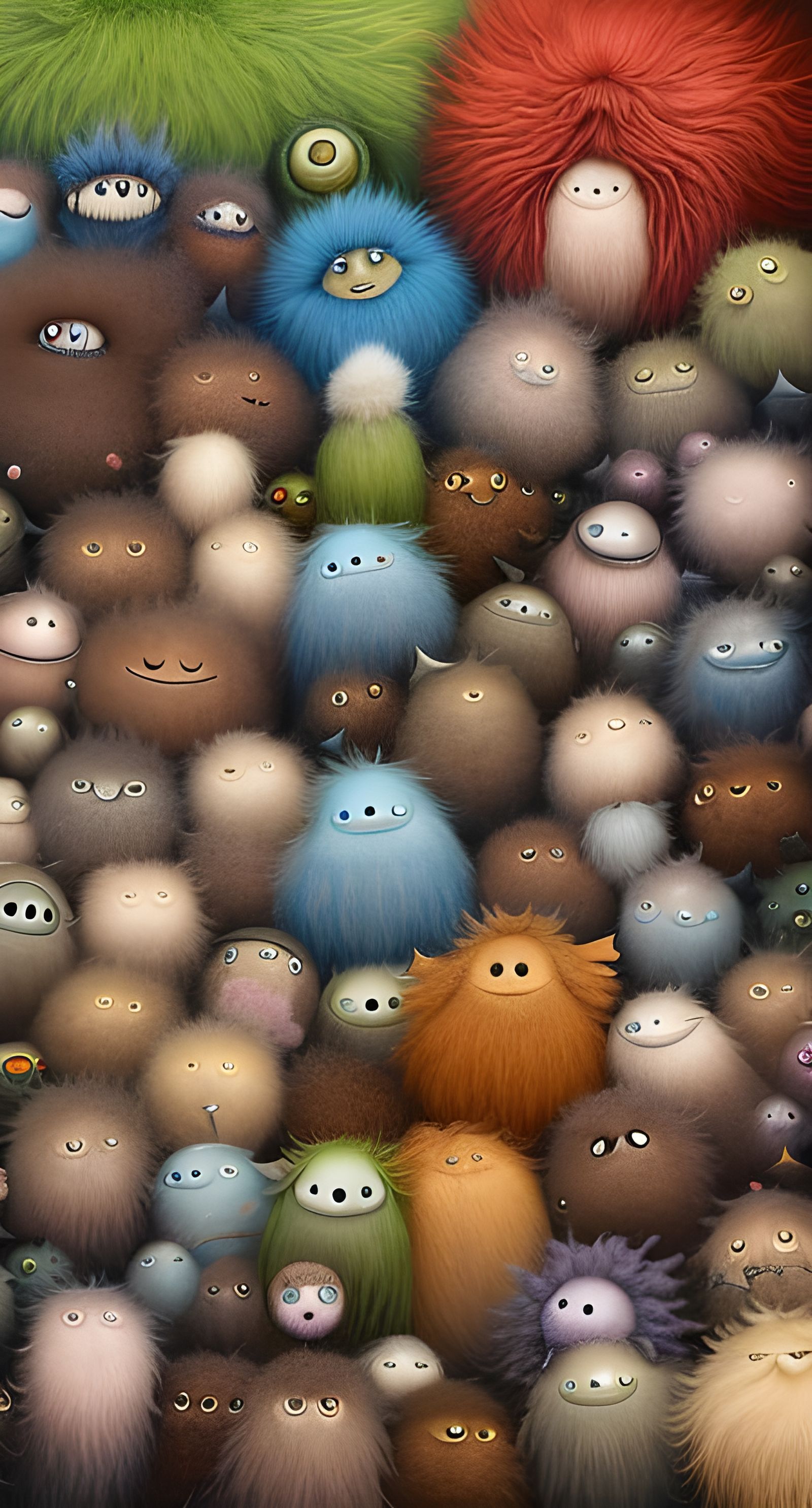 The Floofy Fluffy Friendly Fuzzball Army