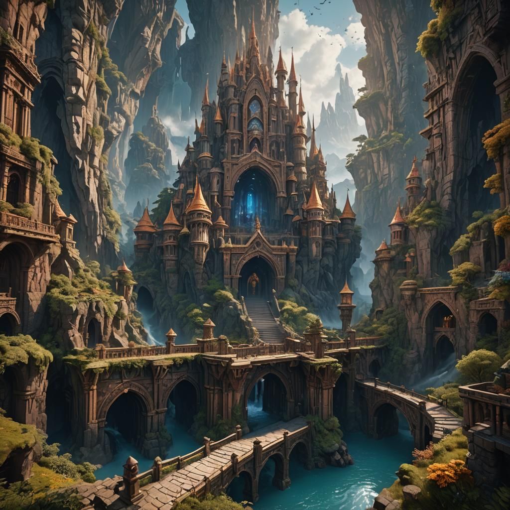 Gigachad: Detailed Matte Painting in Unreal Engine 5