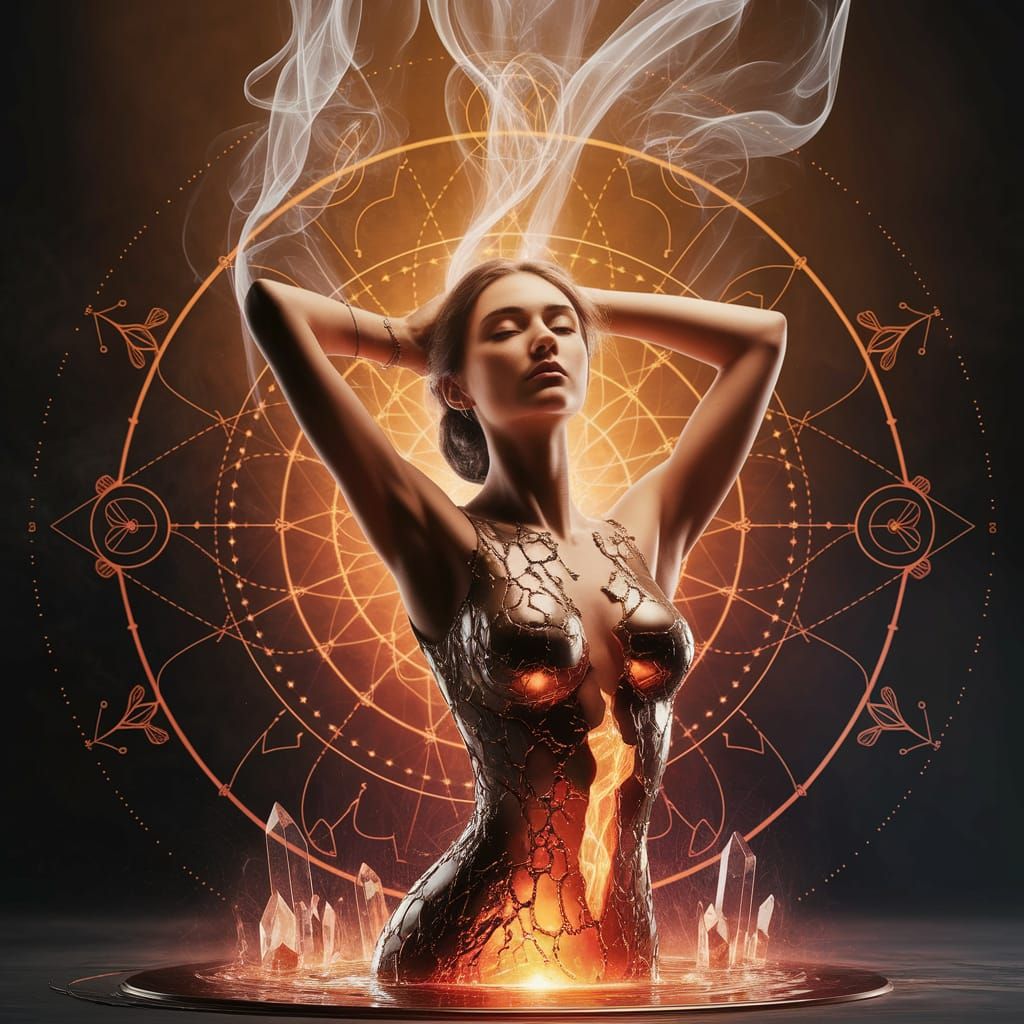 Ethereal Woman's Transmutation to Molten Lead