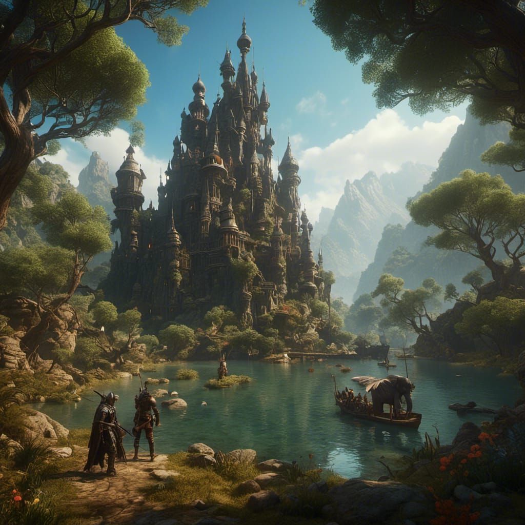 Ethnic Fantasy Character Portrait