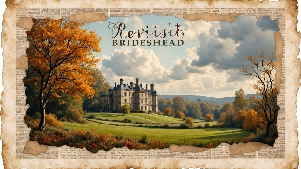 Brideshead Postcard