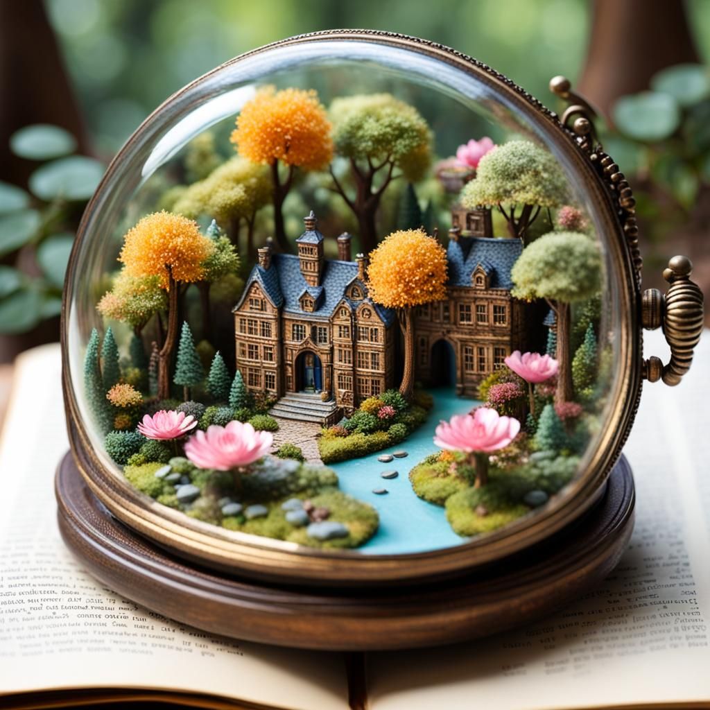Miniature Worlds Hidden in Everyday Objects