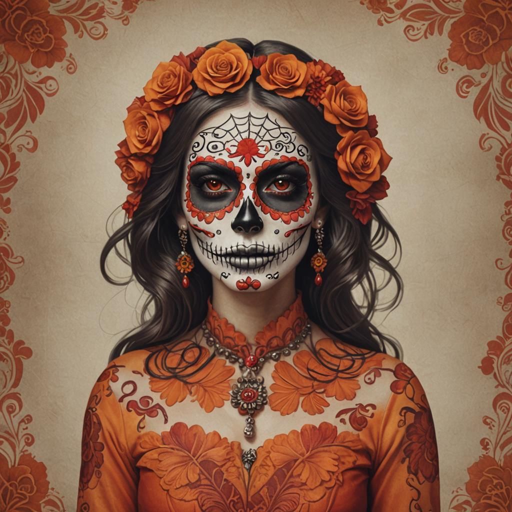 Sugar Skull Woman #192