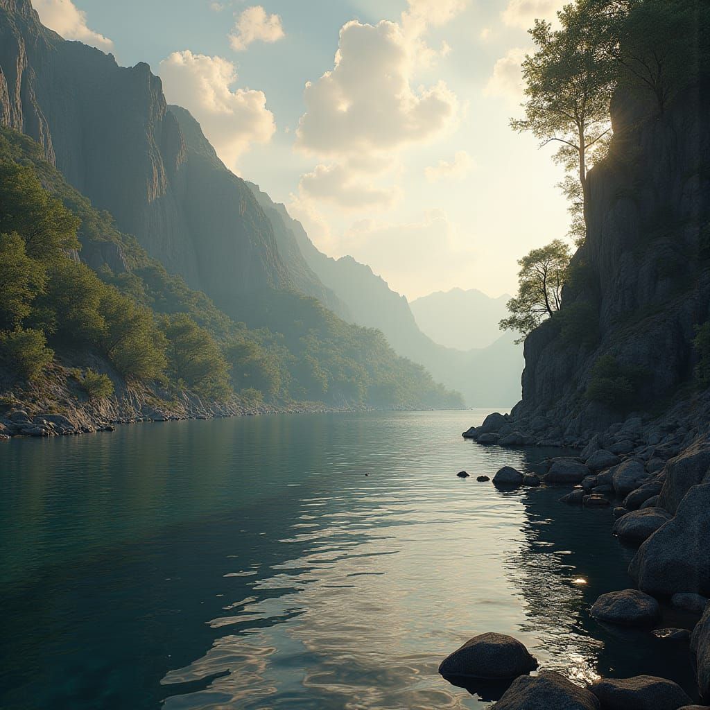 Vibrant Sunset Cityscape Oil Painting