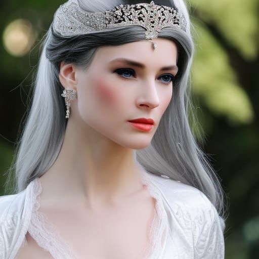 Elegant Lady Seraphina Portrait in Unreal Engine 5