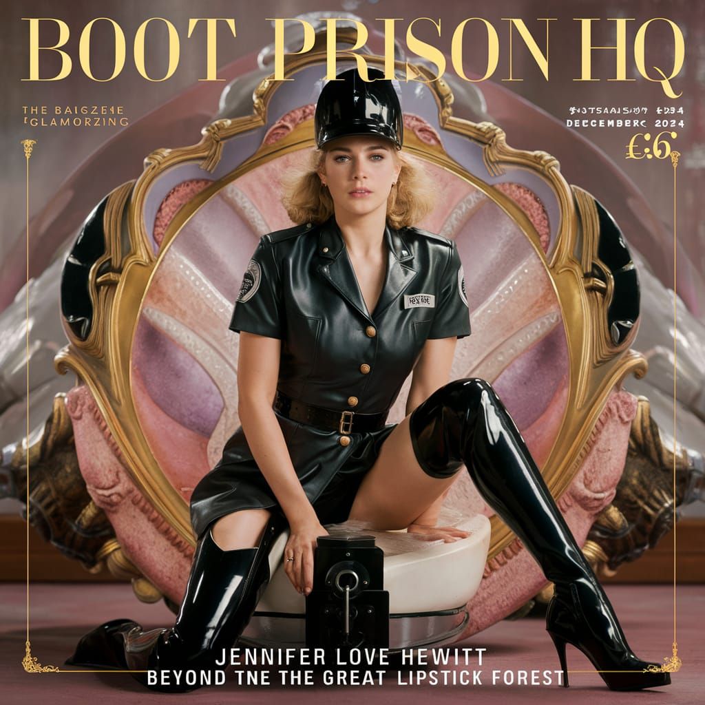 Jennifer Love Hewitt as a Glamorous Guard in Boot Prison HQ....