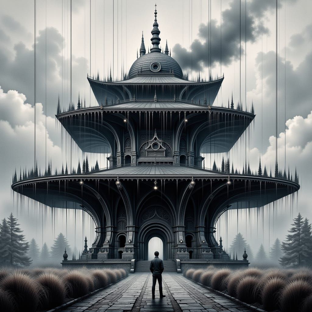 Massive Platform Structure in Mystic Flux Style