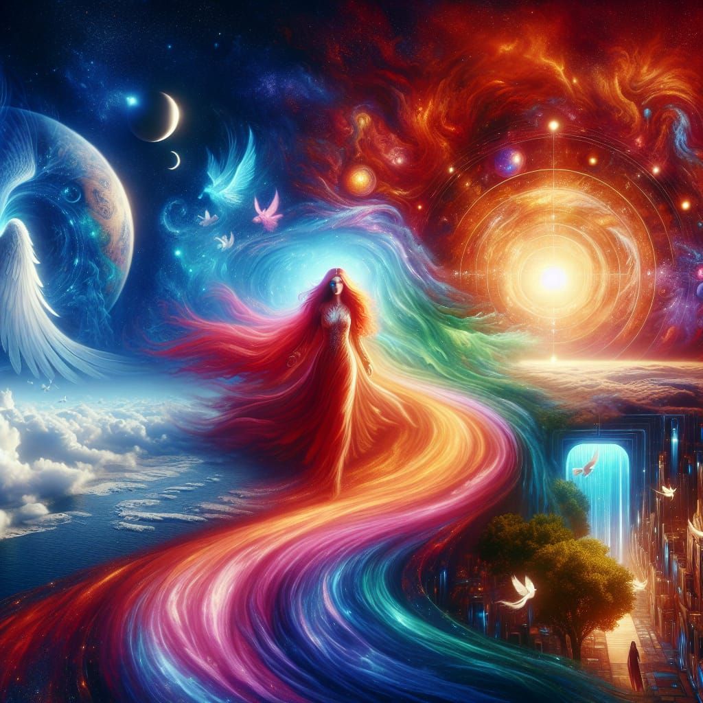 Cosmic Seraphim's Journey from New Earth