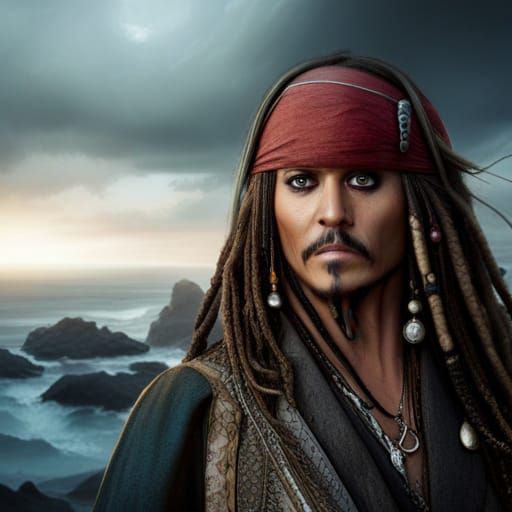 Pirate Captain: Detailed Matte Painting in Unreal Engine 5