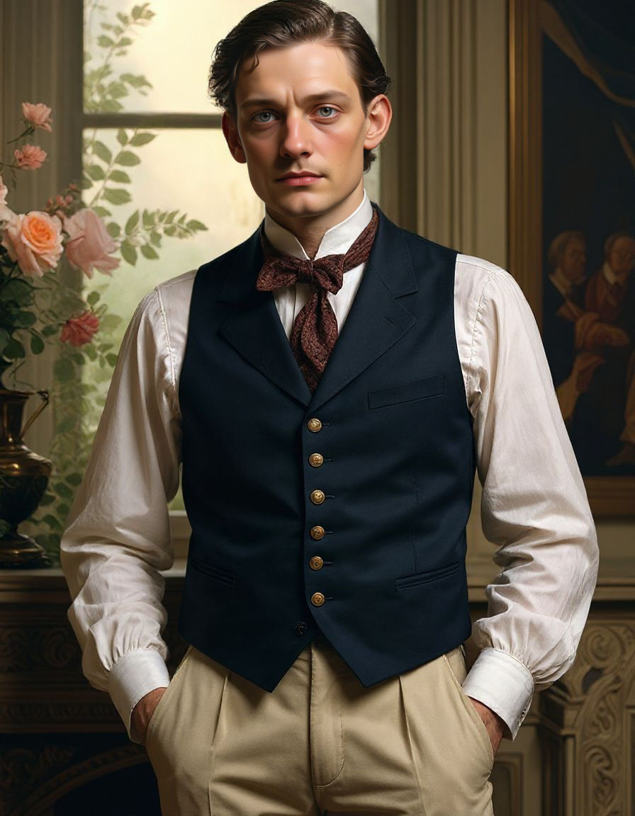 Noble Portrait in the Style of William Bouguereau