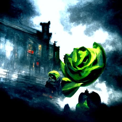 A green rose, why not?