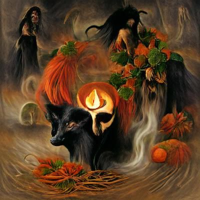 Samhain Night: A Halloween Celebration