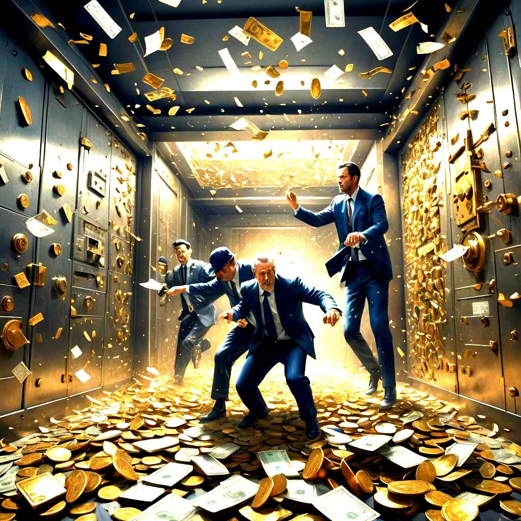 Burglars Break Into World Bank Vault