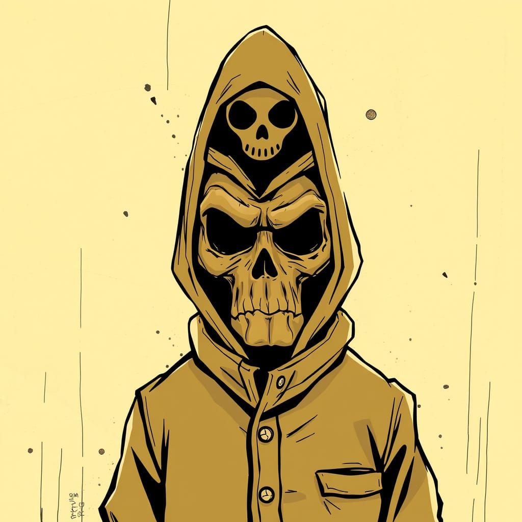 Suspicious Character in Shadow