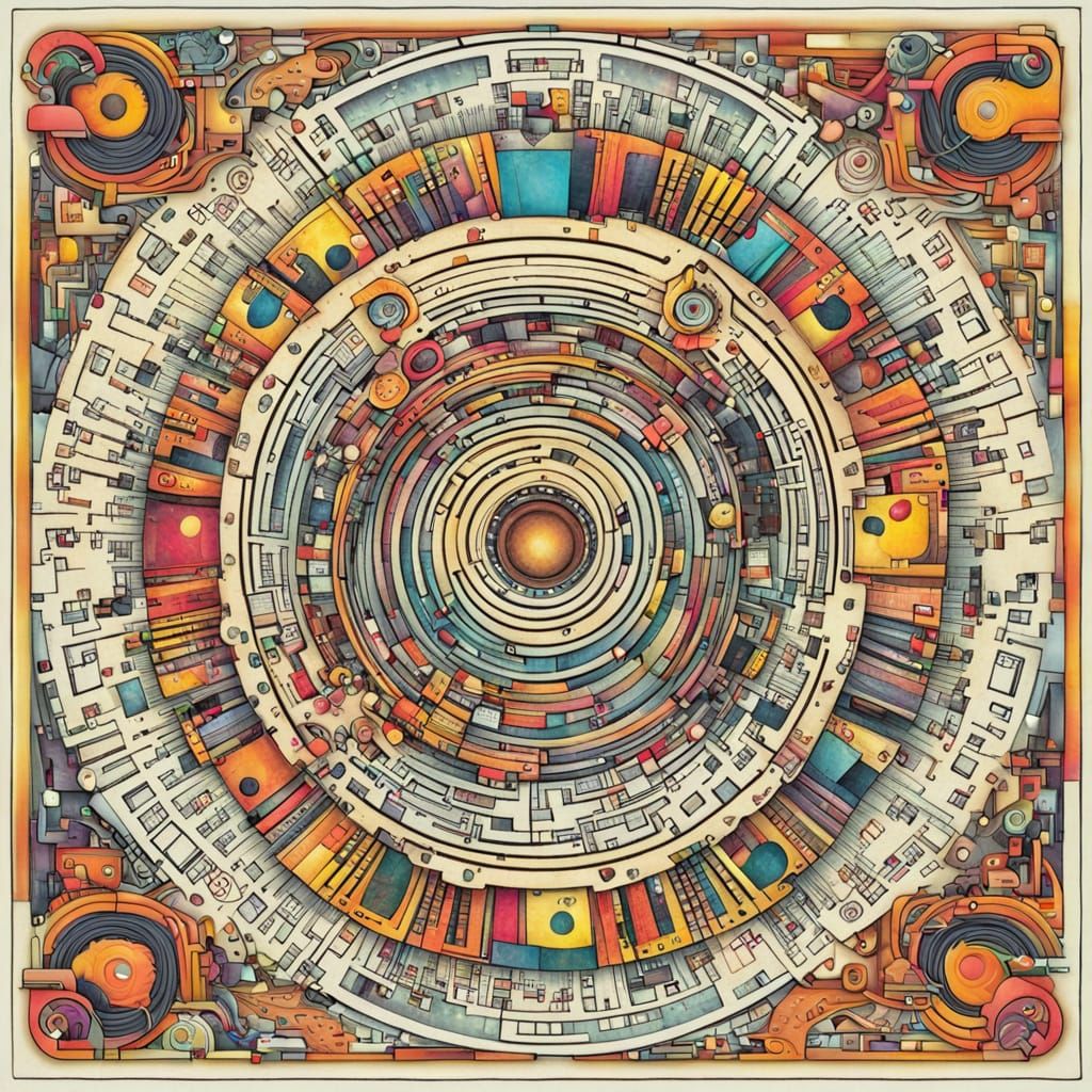 Abstract Astral Circuitry and Cosmic Love