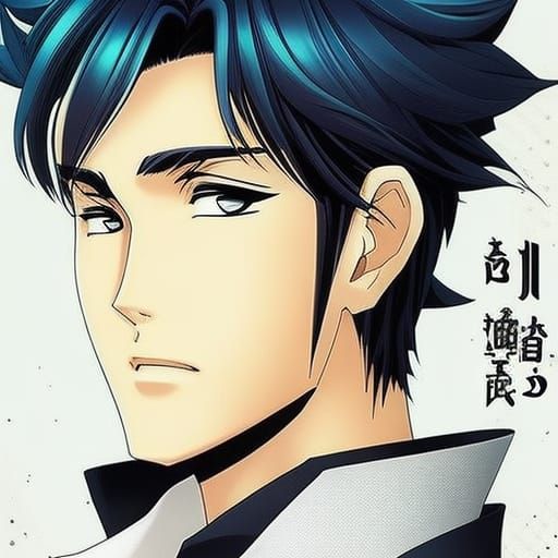 Elvis Presley in Anime Style