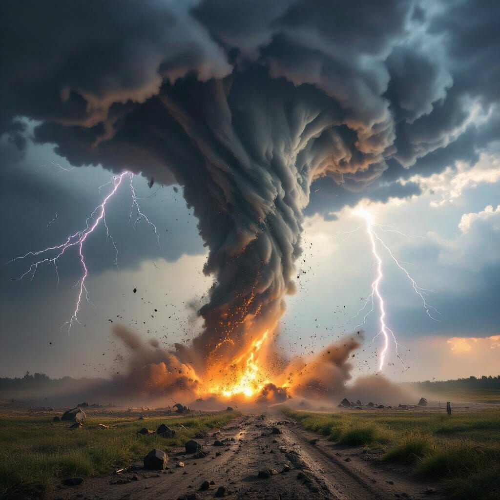 EF-5 Tornado Unleashes Destruction in Photorealistic Detail