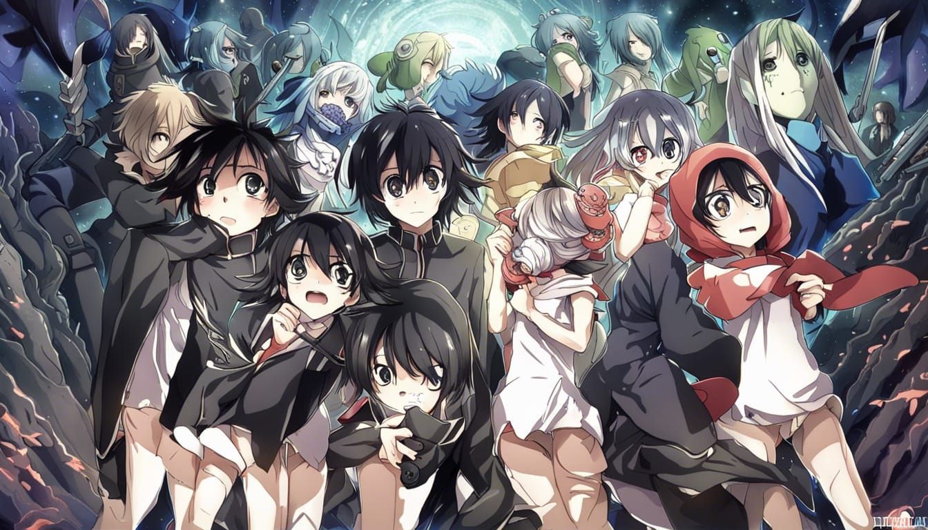 People Lost in Bone Maze: Anime Style