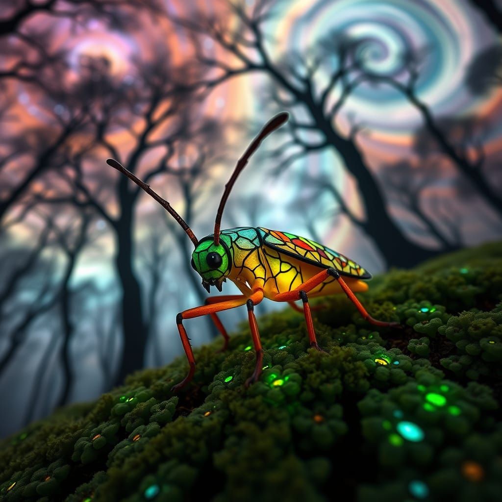 Alien-Inspired Bizarre Insect Defends Itself in Stunning Dis...