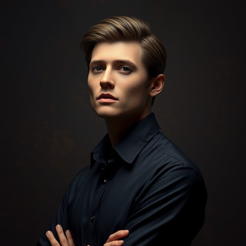 Polished Portrait in Luxury Setting