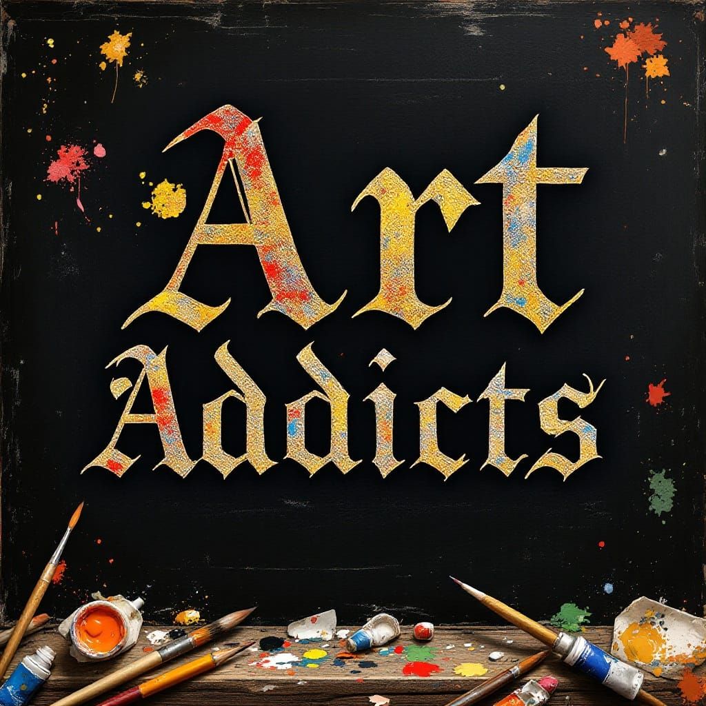 Medieval Masters of Art in a Whimsical Studio