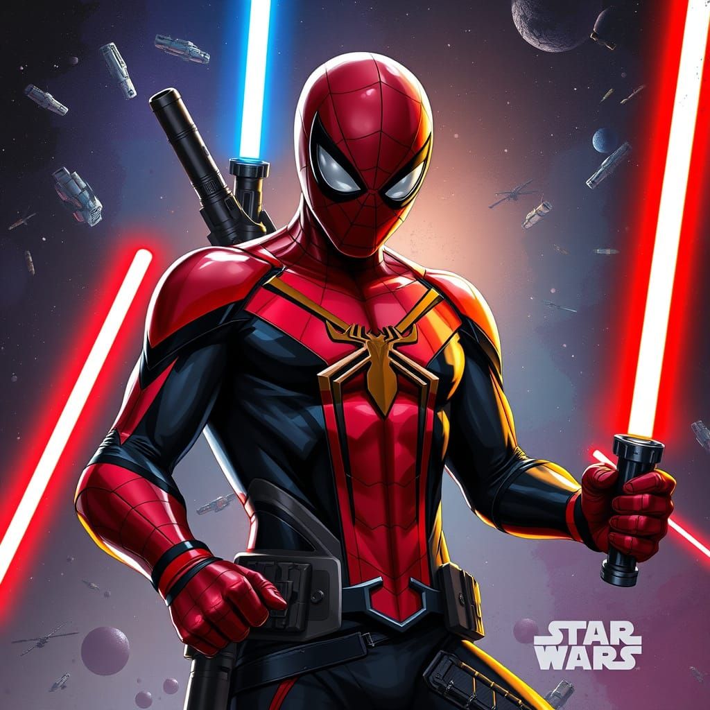 Spider-Man in a Star Wars Galaxy