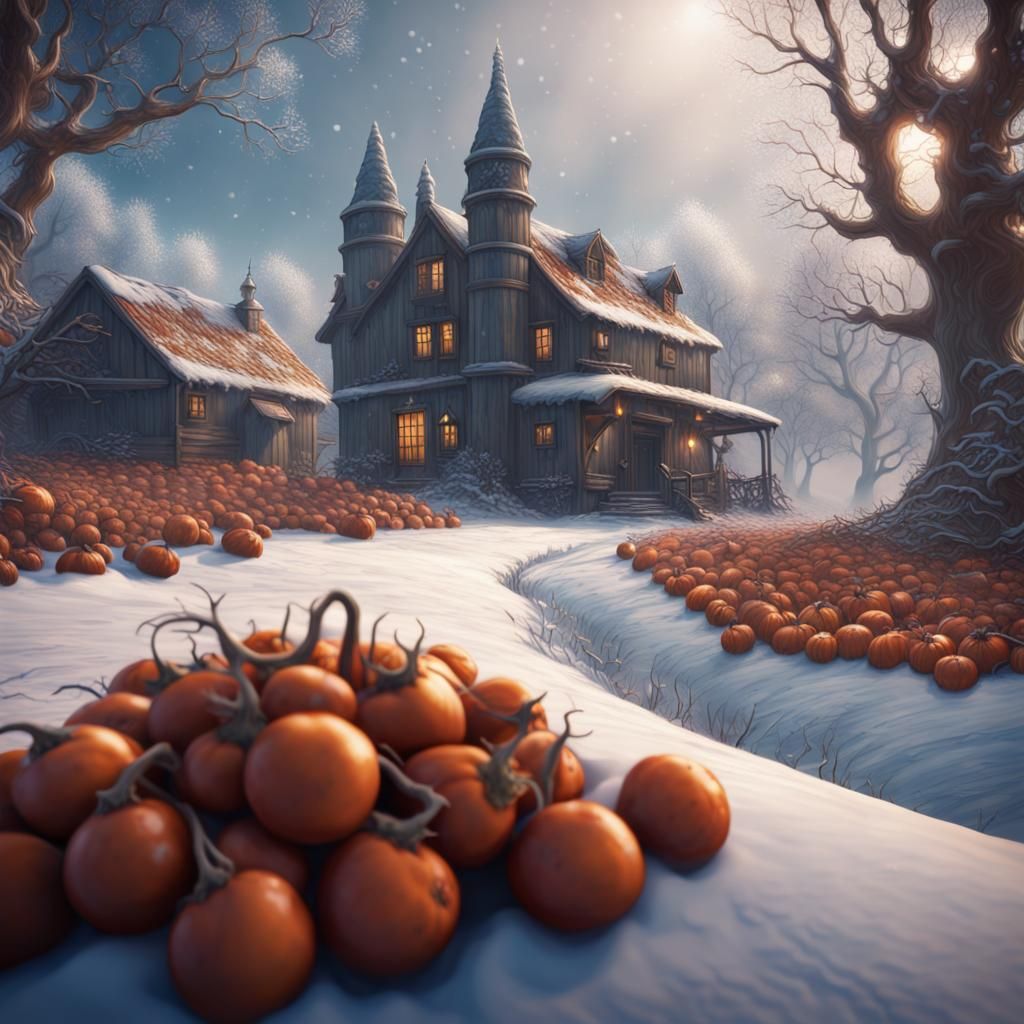 Bug's-Eye View of Winter Harvest