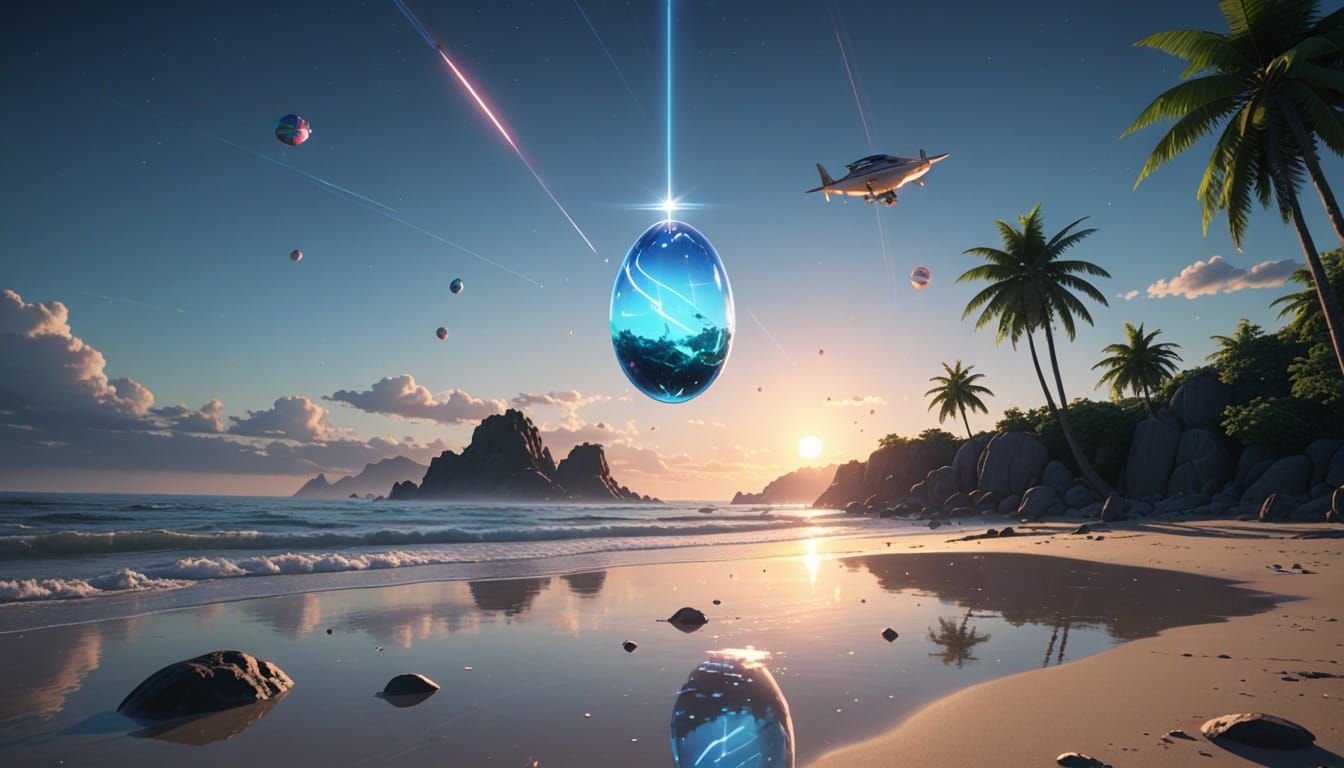 Jesus Offers Holographic Easter Egg to Anime Disciples in Ne...