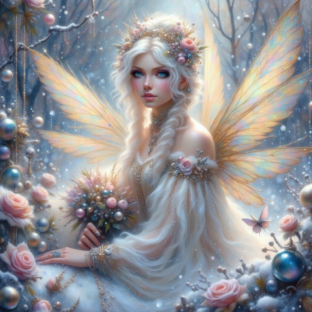Snow Queen in Winter Wonderland: Fairy Punk Style