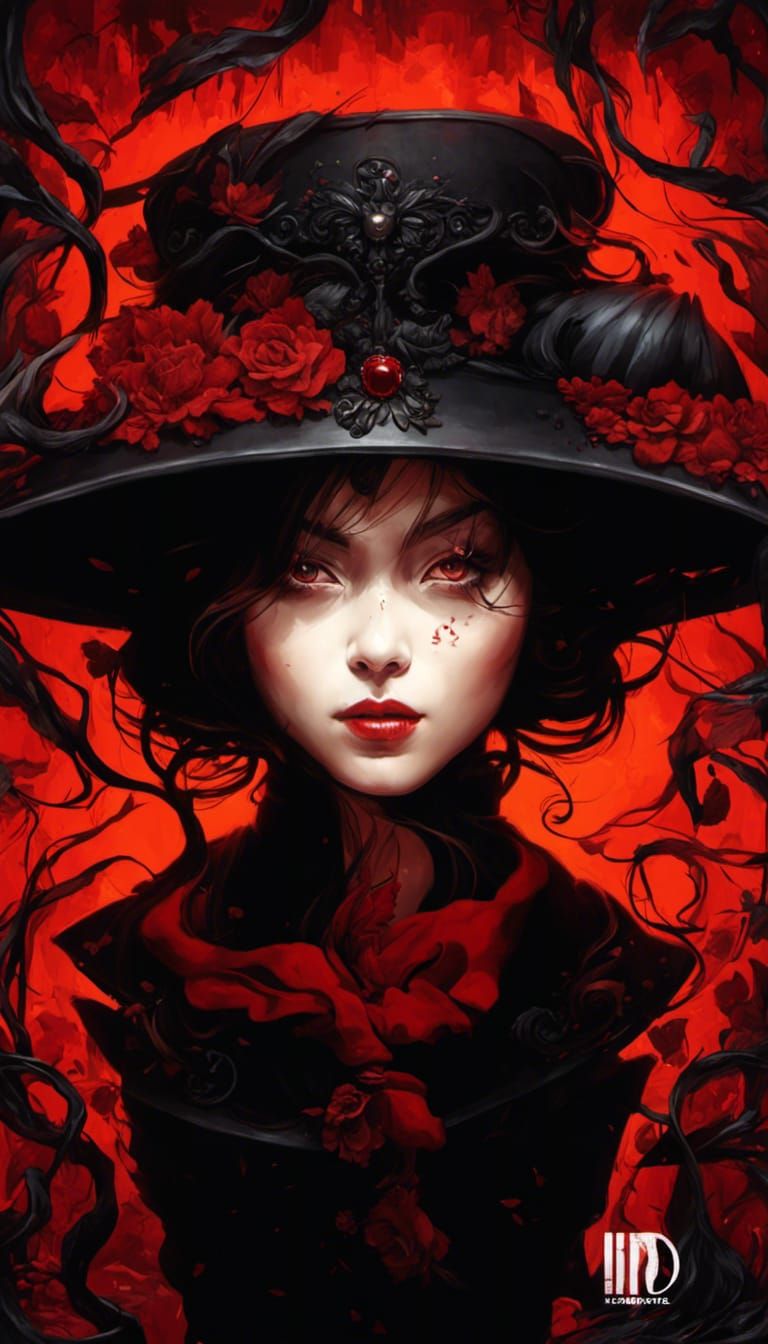 Red and black