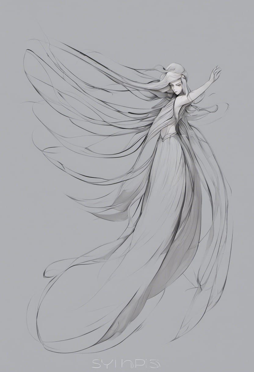 Elegant Sylph Spirit Emblem in Two Tones