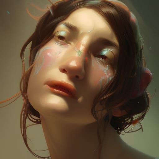 Detailed Portrait with Dynamic Lighting and Intricate Detail...