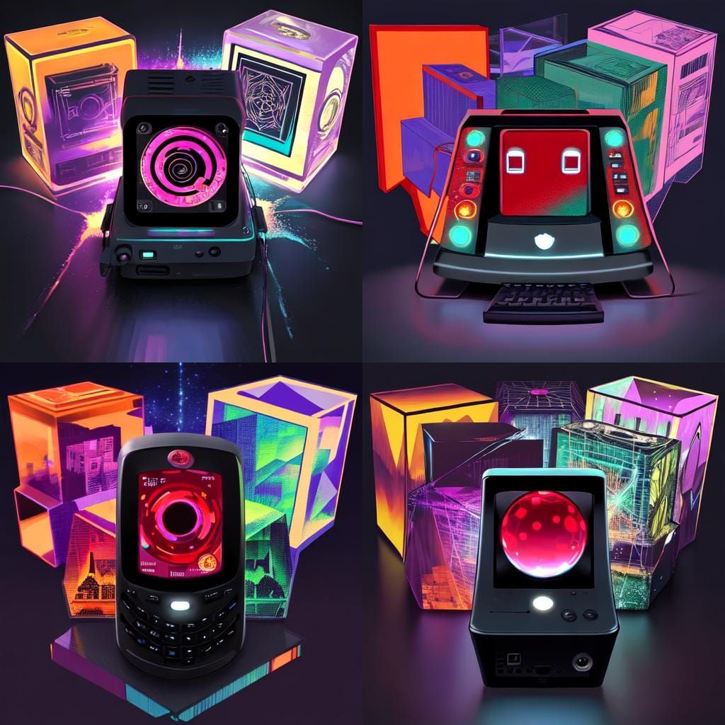 Raspberry Pi in Dark Academia Cassette Futurism