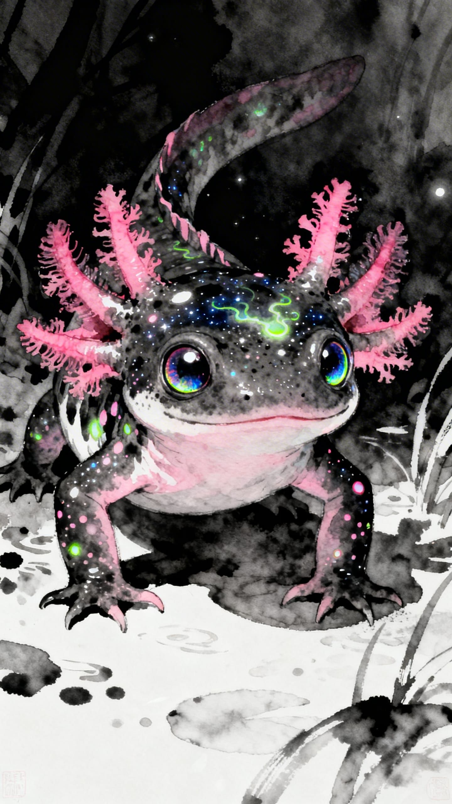 storytelling, color wash, lush fantasy, Ink effects, very expressive, meticulous, intricately detailed artwork, depictio...